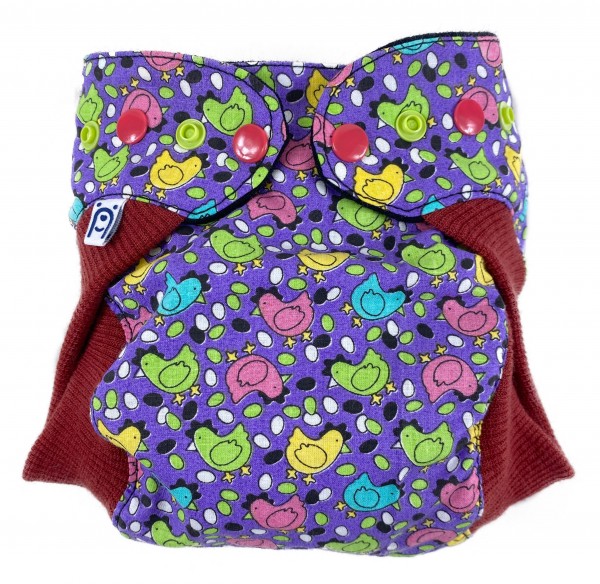 Wollwindel Hühner mit Wollbündchen * nicht dehnbar